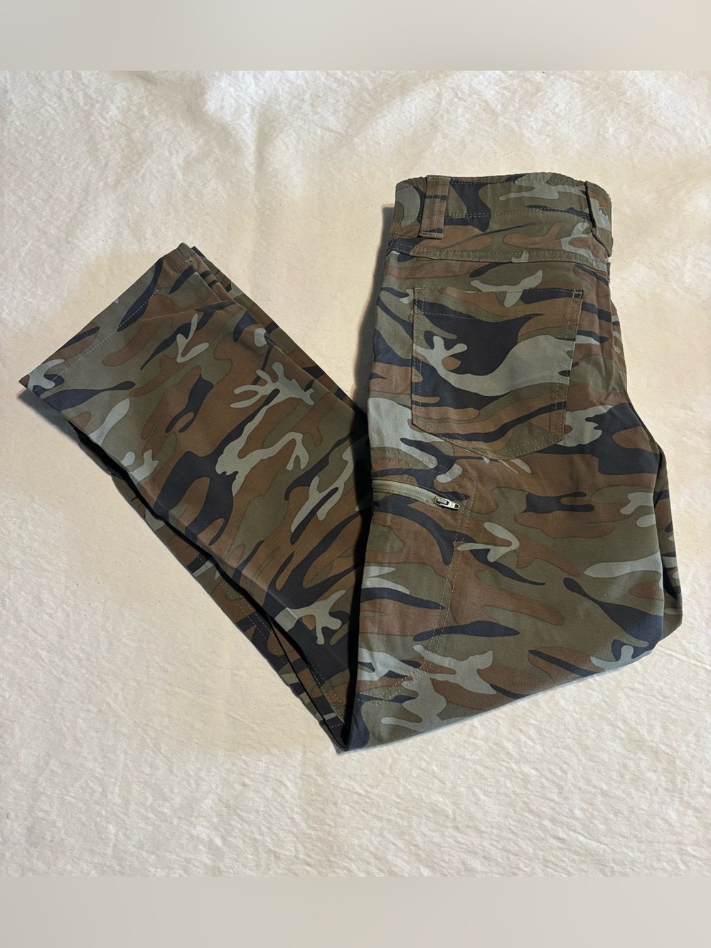 Wrangler Camo Pants Men’s 32x30 Outdoor Hiking Nylon
